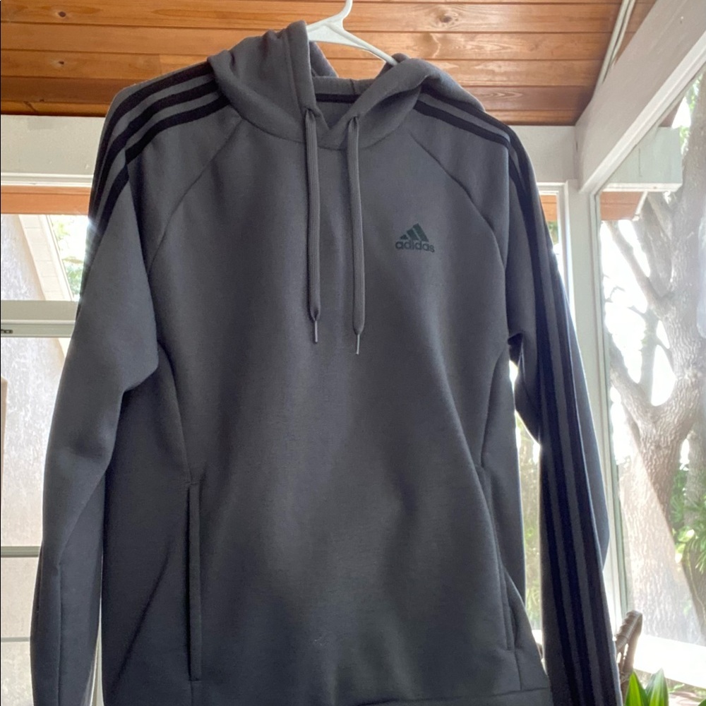 Dark grey Adidas hoodie